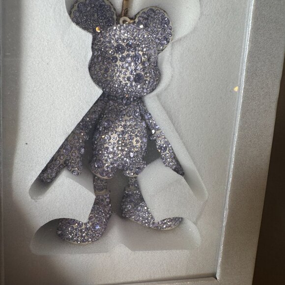 BAUBLEBAR Disney Mickey Mouse Purple Pave Crystals Bag Charm NEW WITH TAG - Picture 6 of 7